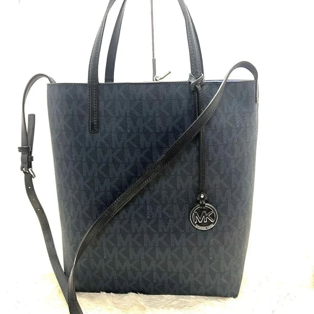 🔥🎁NWT! Michael Kors HAYLEY Tote Handbag NS convertible Large Msrp:$198.00